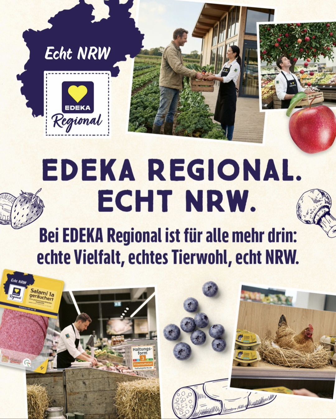 EDEKA Kern Echt NRW Regionales
